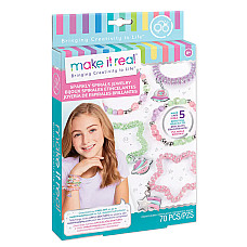 Set Sparkly Spiral Bracelets..