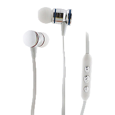 Awei earphones, TE-200Vi, Silver..