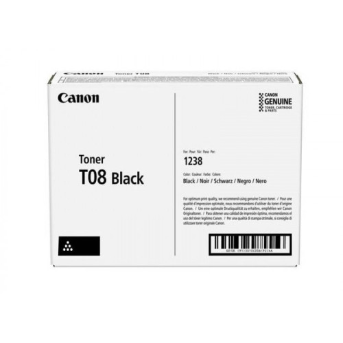 Cartuș toner Canon T08 Negru, pentru i-Sensys X 1238i