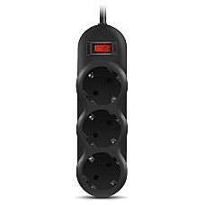 Surge Protector 3 Sockets,  3.0m, S..