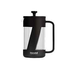 French Press Coffee Tea Maker Ronde..