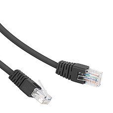 Patch Cord Cat.6U  5m, Black, PP6U-..