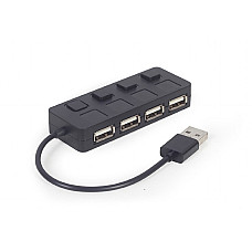 USB 2.0 Hub 4-port with switches, G..