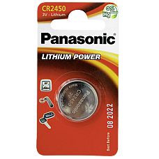 CR2450, Blister*1, Panasonic, CR-24..