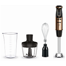 Blender de mână Tefal HB656G10 Negru | Bronz
1000 W | 0.5 l | Plastic