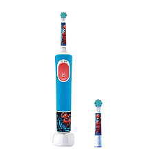 Электрическая зубная щетка Braun Kids Vitality PRO D103 Spiderman Синий