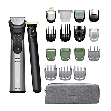 Trimmer pentru bărbați Philips MG9557/15 Argintiu | Negru
Baterie | 120 min | 0.2 mm | 20 mm