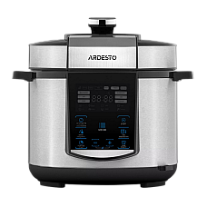 Aparat de gătit multifuncțional sub presiune Ardesto MPC-P225 Argintiu | Negru
900 W | 5 l | Antiaderent