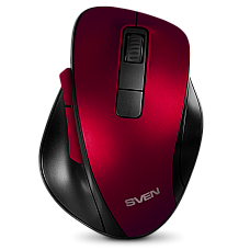 Mouse SVEN RX-525SW Roșu
Optical | 1600 dpi | Fără fir