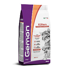 GEMON DRY CAT KITTEN SALMON/RICE 2K..