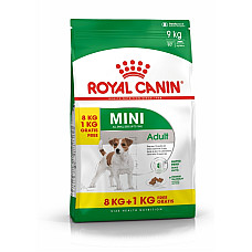 ROYAL CANIN MINI ADULT 8kg + 1KG..