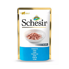 SCHESIR Cat Pouch Tuna 85gr Jelly..