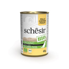 SCHESIR DOG BIO CAN CHICKEN 400gr..