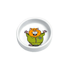 Mиска керамическая HAMSTER BOWL 8cm..