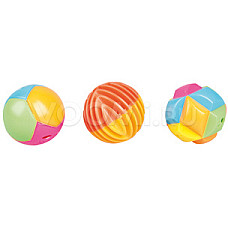 Пластиков. мячик CAT BALL 3pcs..