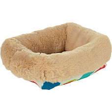 Culcuș moale pentru animale mici Fizi Rectangle Mix