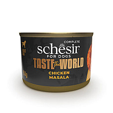 SCHESIR Taste the World Dog Chicken Masala in broth
