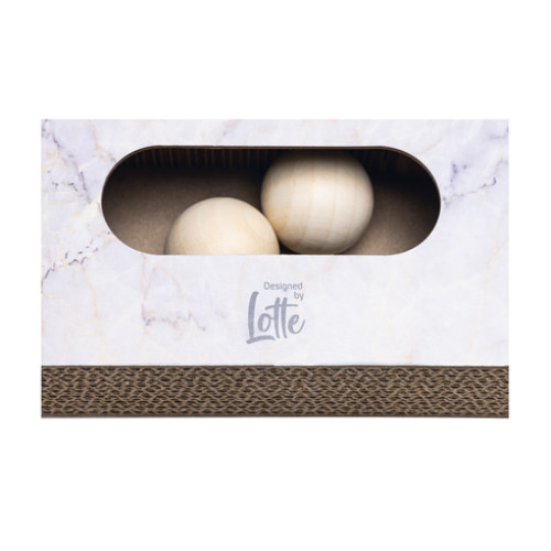BEEZTEES Răzuitoare-jucărie pentru pisici din carton MEDA Beige
