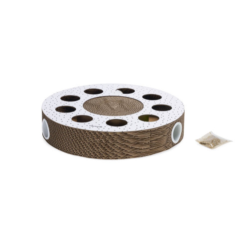 Beeztees scrubber pentru pisici carton HIDE 35cm
