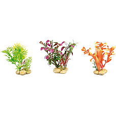 Растение пластик. Plant with Stone