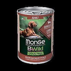 MONGE DOG BWILD ADULT Lamb/Pumpkin/..