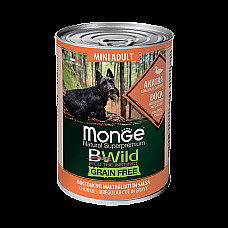 MONGE DOG BWILD MINI ADULT Duck/Pum..