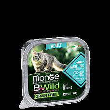 MONGE CAT BWILD ADULT Codfish/Veget..