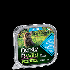 MONGE CAT BWILD ADULT Anchovies/Veg..