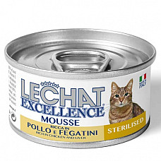 LECHAT EXC. MOUSSE STERILISED CHICK..