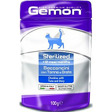 GEMON CAT POUCH STERILIZED Tuna/Dor..