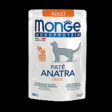 MONGE CAT POUCH MONOPROTEIN ADULT D..