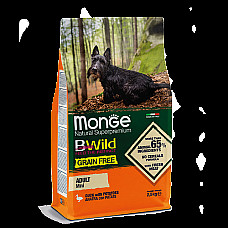 MONGE DRY DOG BWILD GF MINI ADULT D..