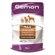 GEMON DOG POUCH ADULT WILD GAMES 10..