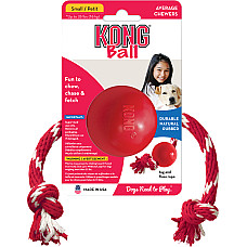 Jucarie Kong Ball with Rope Small