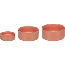 Миска керамическая Eram Round Pink