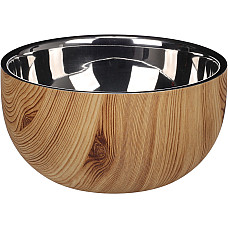 Castron din inox OASE Round Wood Grain