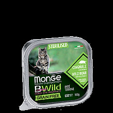 MONGE CAT BWILD STERILISED Wild Boa..