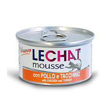 LECHAT Pate Chicken and turkey 85gr..