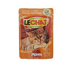 LECHAT Pouch Chunkies Chicken and t..