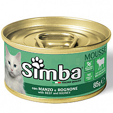 SIMBA CAT Pate with veal (beef) and..