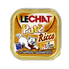 LECHAT RICCO Pate Salmon and Shrimp..