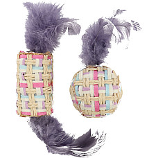 Jucarie pentru pisici Texa Roller+Mouse Purple