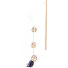 Jucarie undiță Texa Cat Dangler Purple