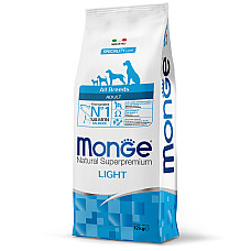 MONGE DRY DOG ALL BREED ADULT LIGHT..