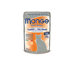 MONGE CAT NATURAL Pouch Tuna with s..