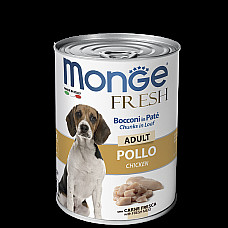 MONGE DOG FRESH ADULT chicken 400gr..