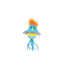 Jucarie din pluș pentru pisici Arlecchino Bird