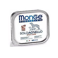 MONGE DOG SOLO Pate 100% lamb 150gr..