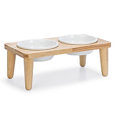 DBL керамические миски на подставке DJEHA 40*21*15cm