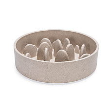 BZ миска пластиковая Slow Feeder Dog pom